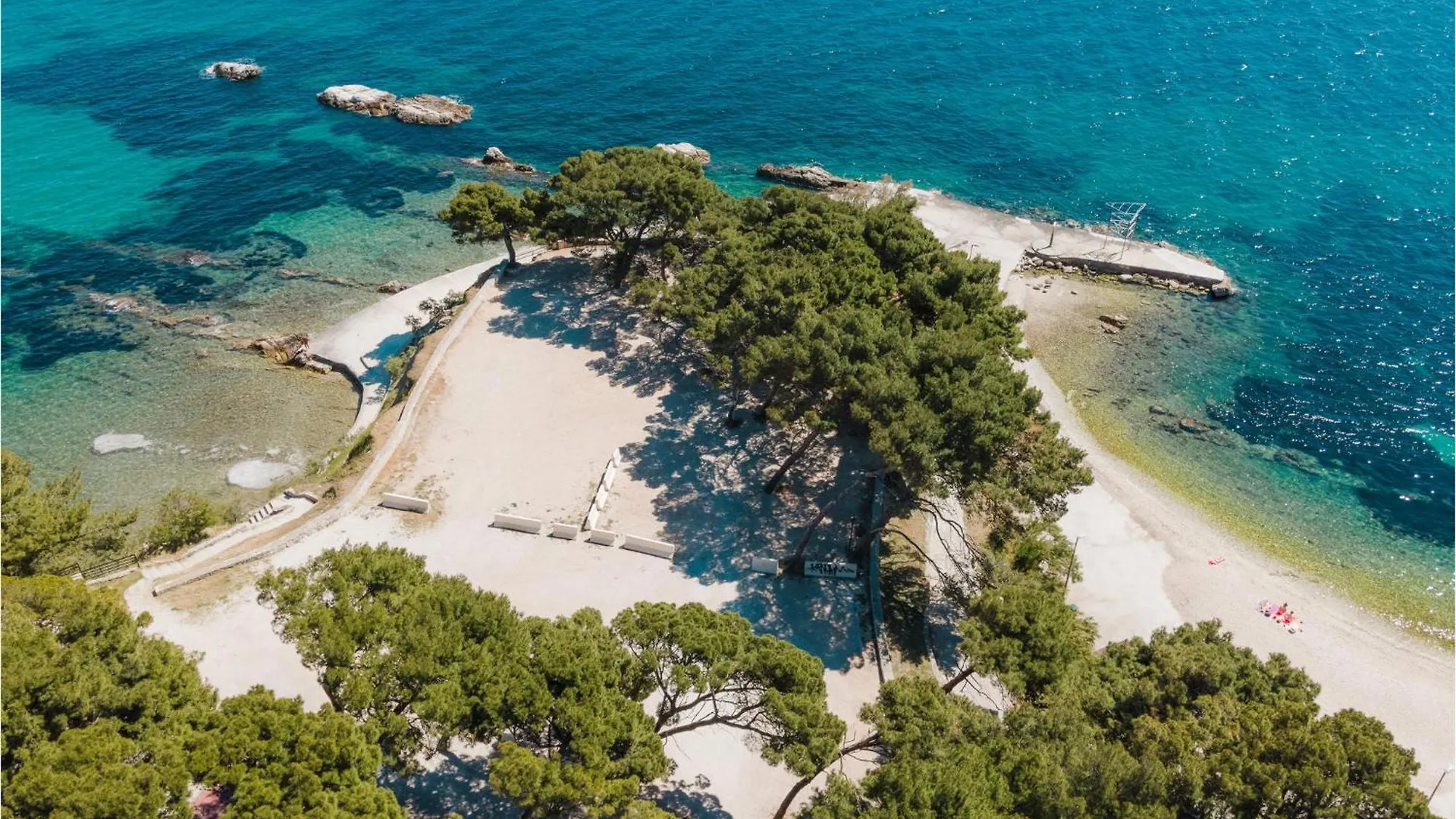 Semesterbostad Stunning Home In Split With House Sea View